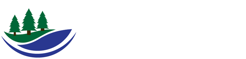 holiday haven white text logo