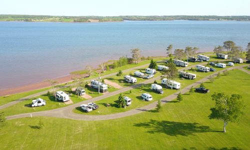 Campground sky view
