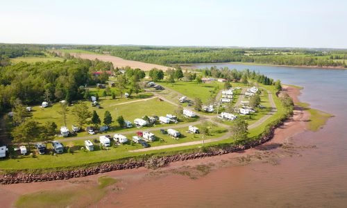 Campground sky view